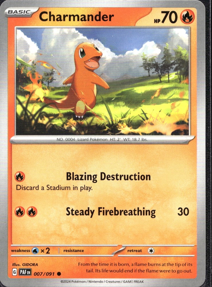 Charmander - SV04.5 7/91