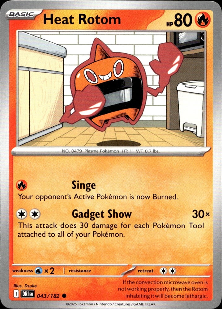 Heat Rotom - SV10 43/182
