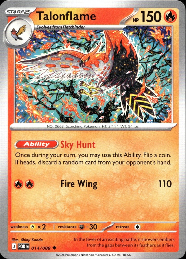 Talonflame - ME03 14/88
