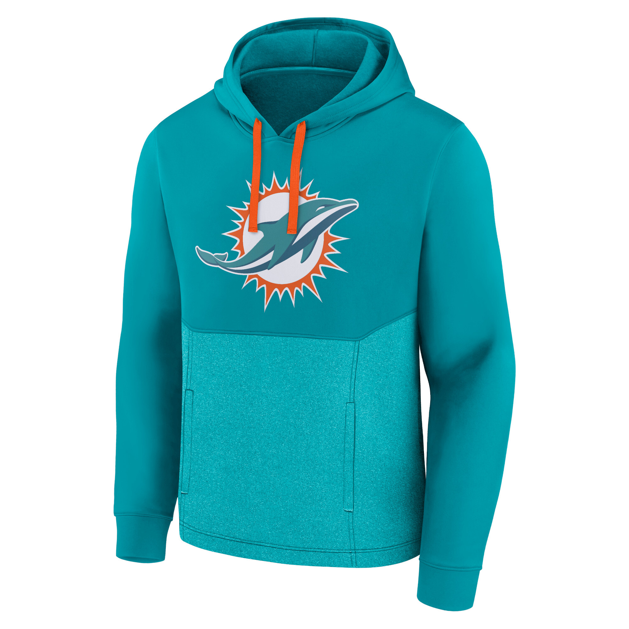 Miami Dolphins Stealth Synthetic Hooded Sweatshirt