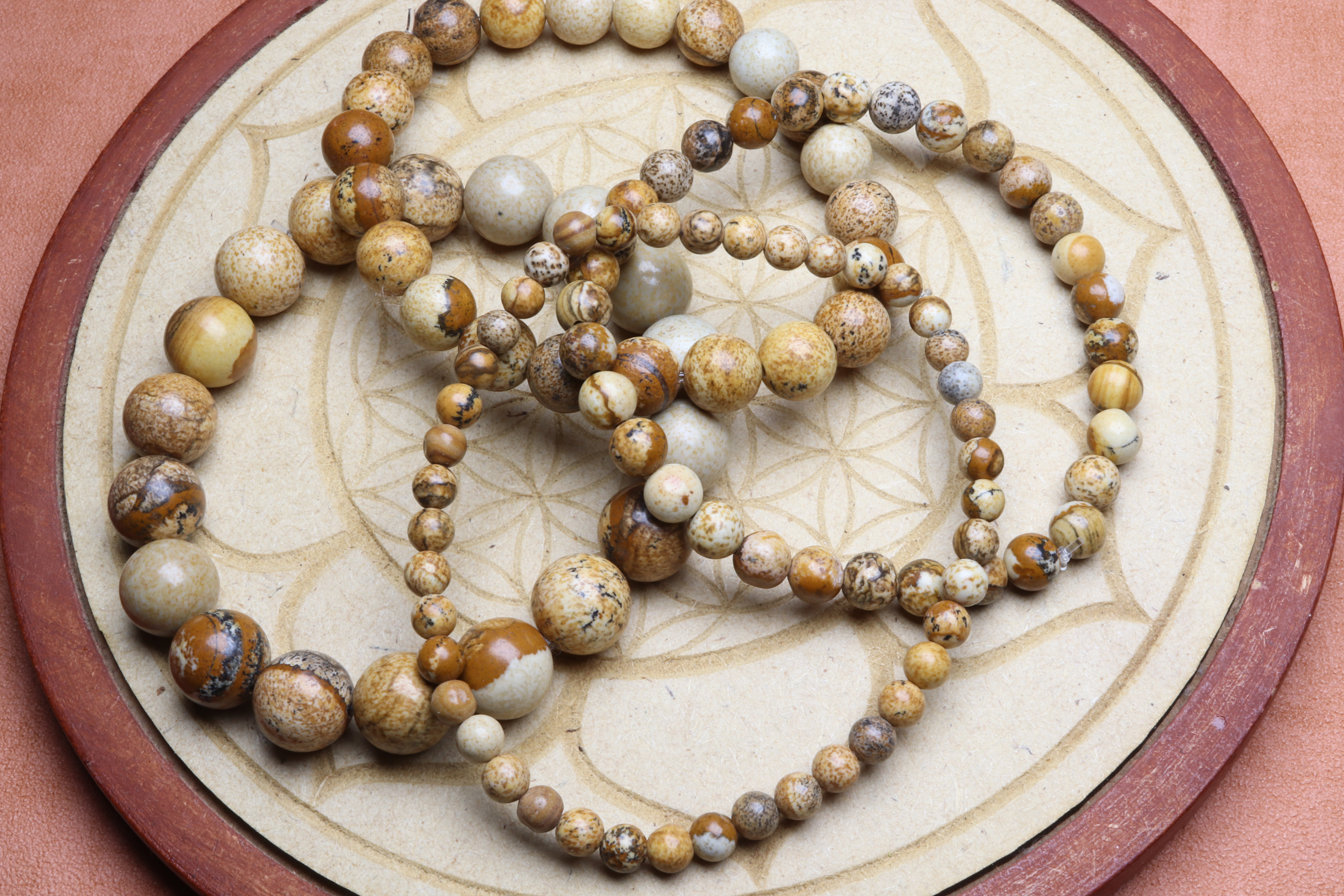 Bracelet Jaspe Paysage (1) — stock Valence