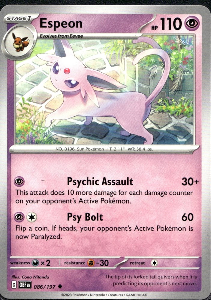 Espeon - SV03 86/197