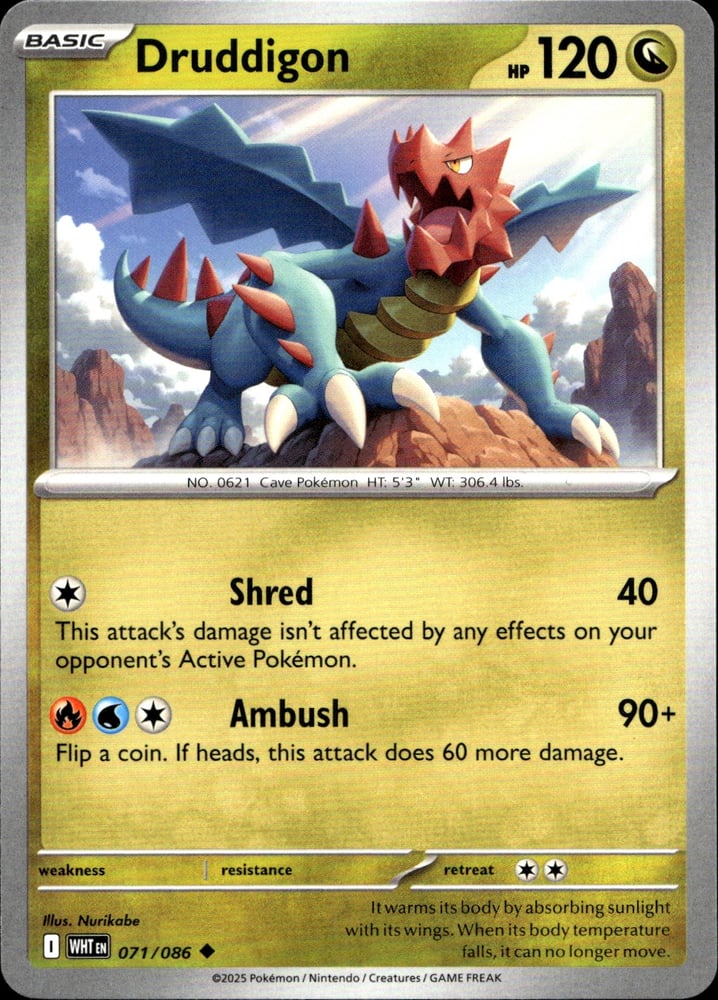 Druddigon - SV10.5W 71/86