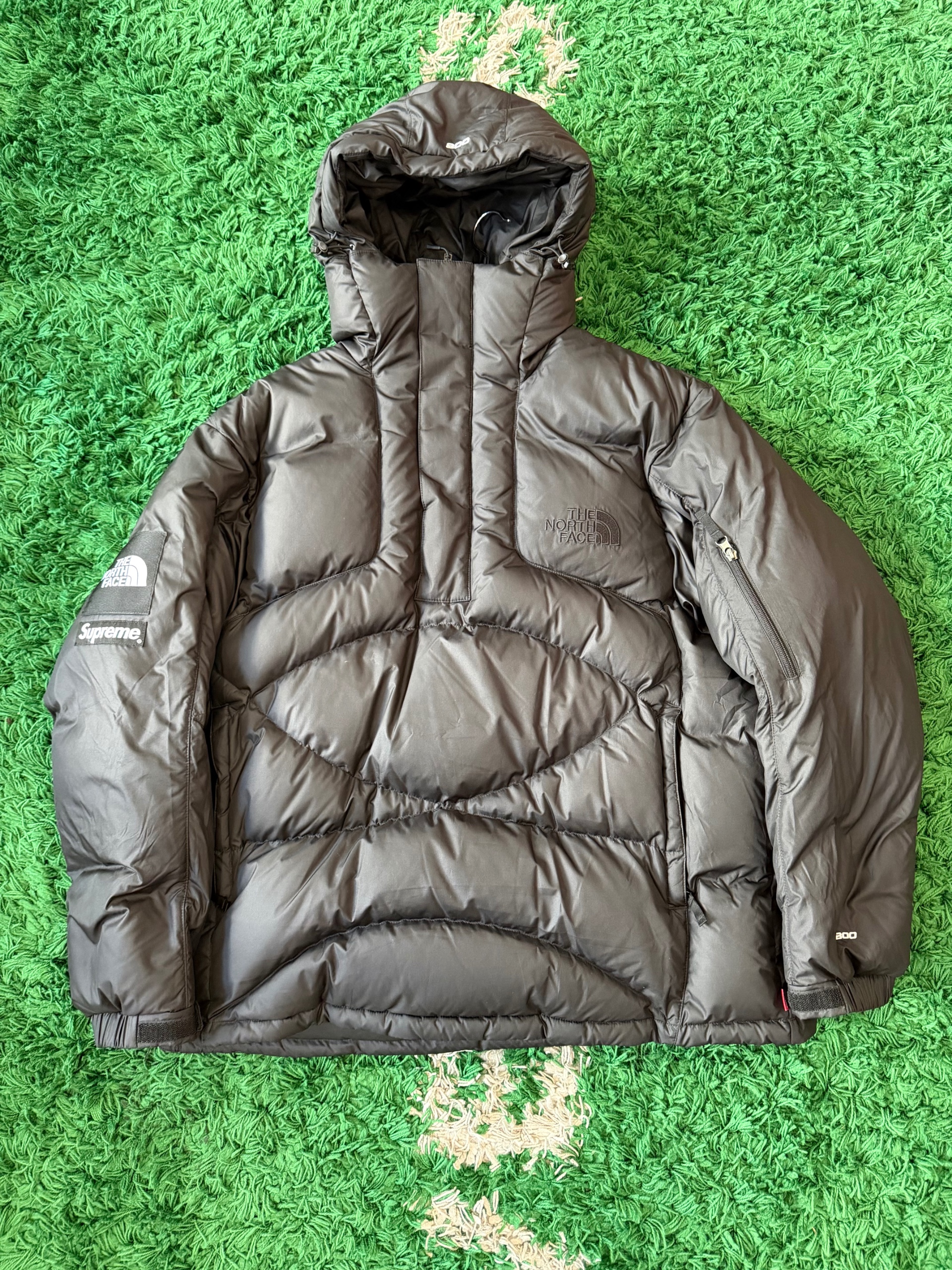 Supreme x The North Face 800-Fill pullover jacket ( USED )