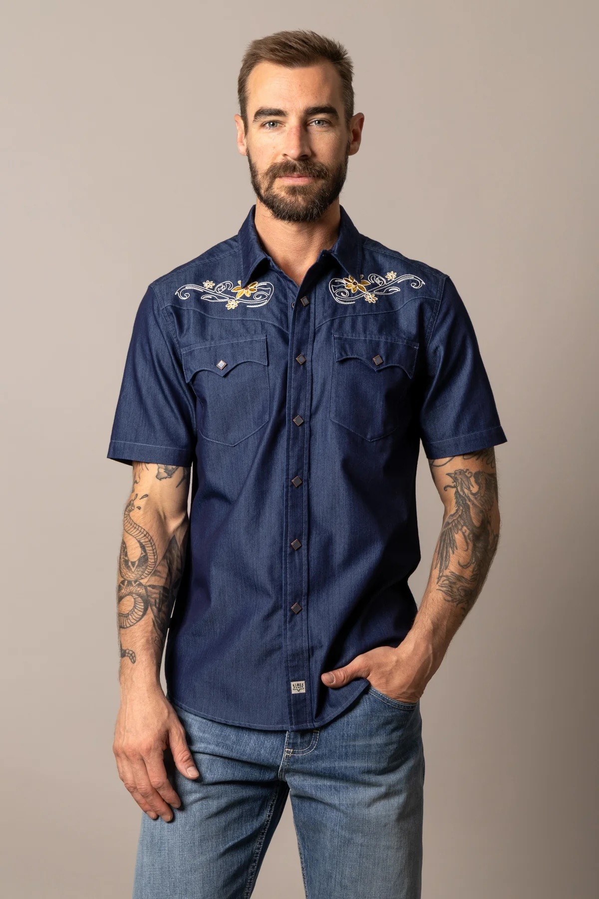 Kimes Ranch Leland Indigo
