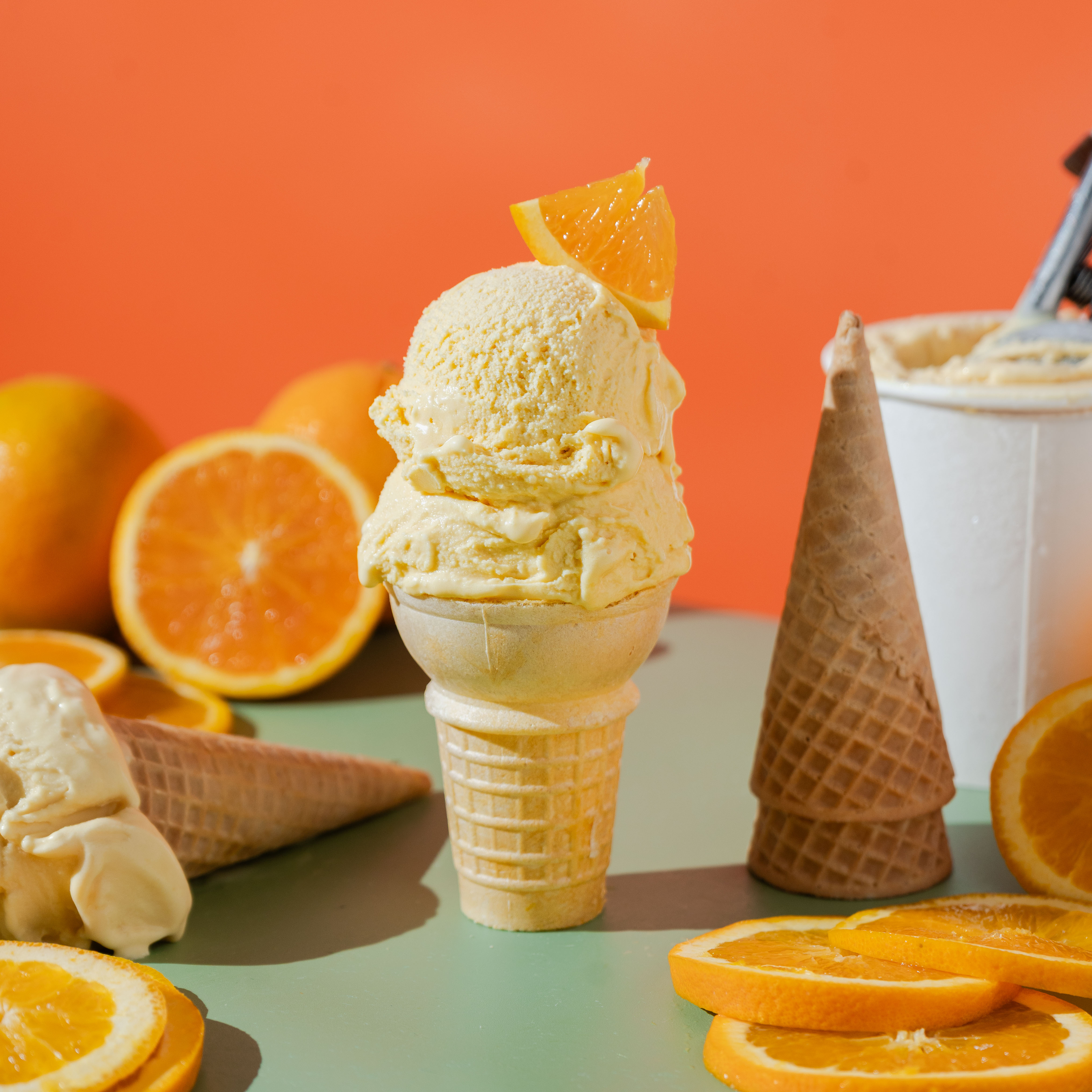 Orange Sherbet - 1 Scoop