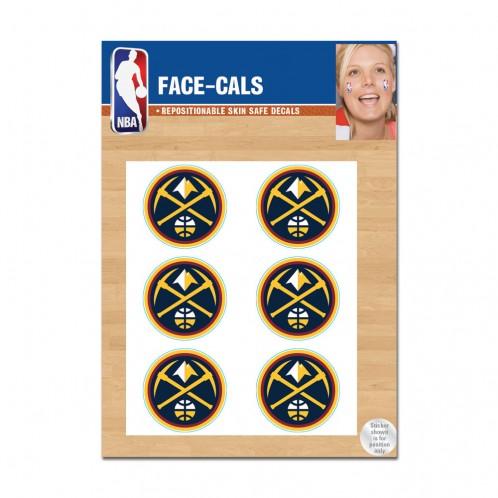Denver Nuggets Face Cals Tattoos