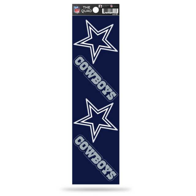Dallas Cowboys Quad Decals
