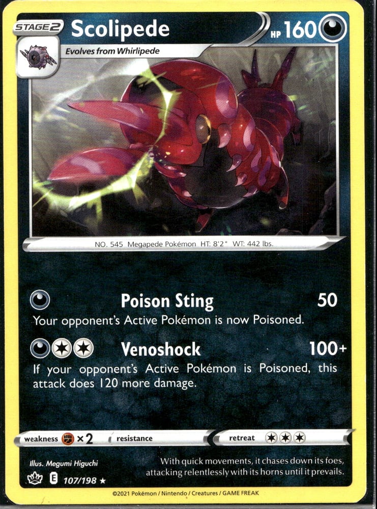 Scolipede - SWSH6 107/198