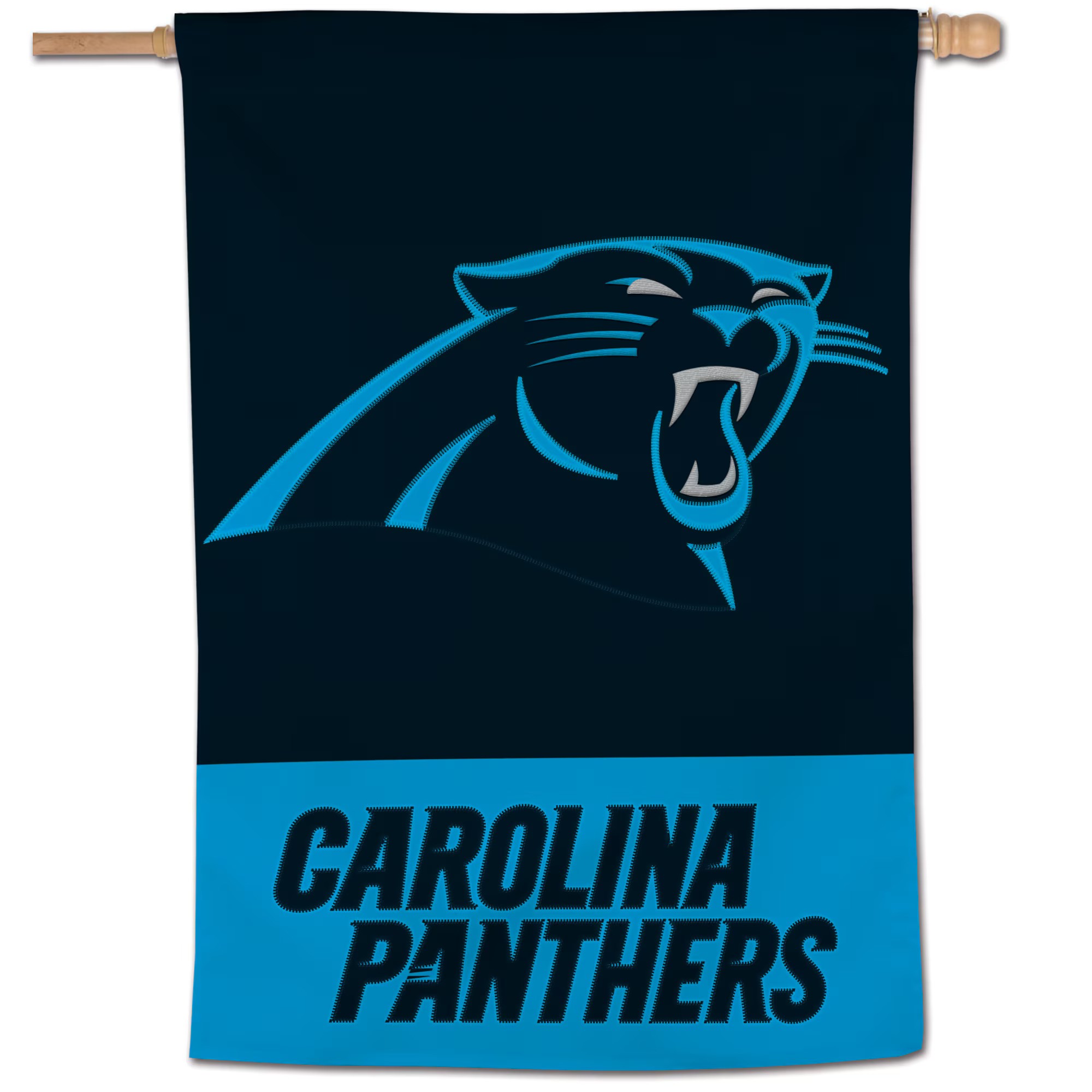 Carolina Panthers Vertical House Flag 28x40"