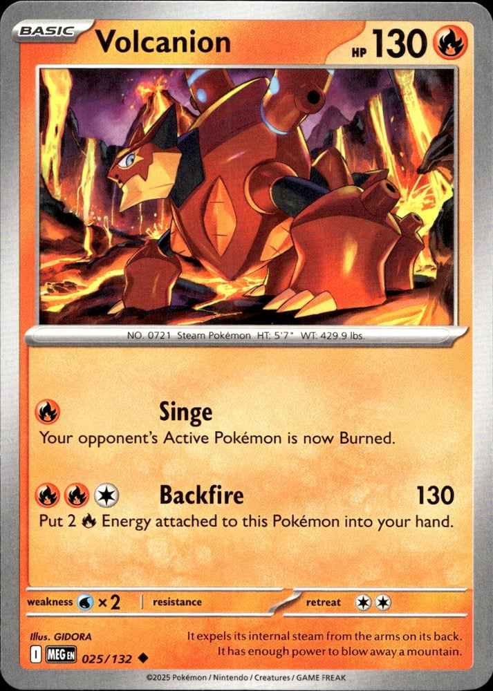 Volcanion - ME01 25/132