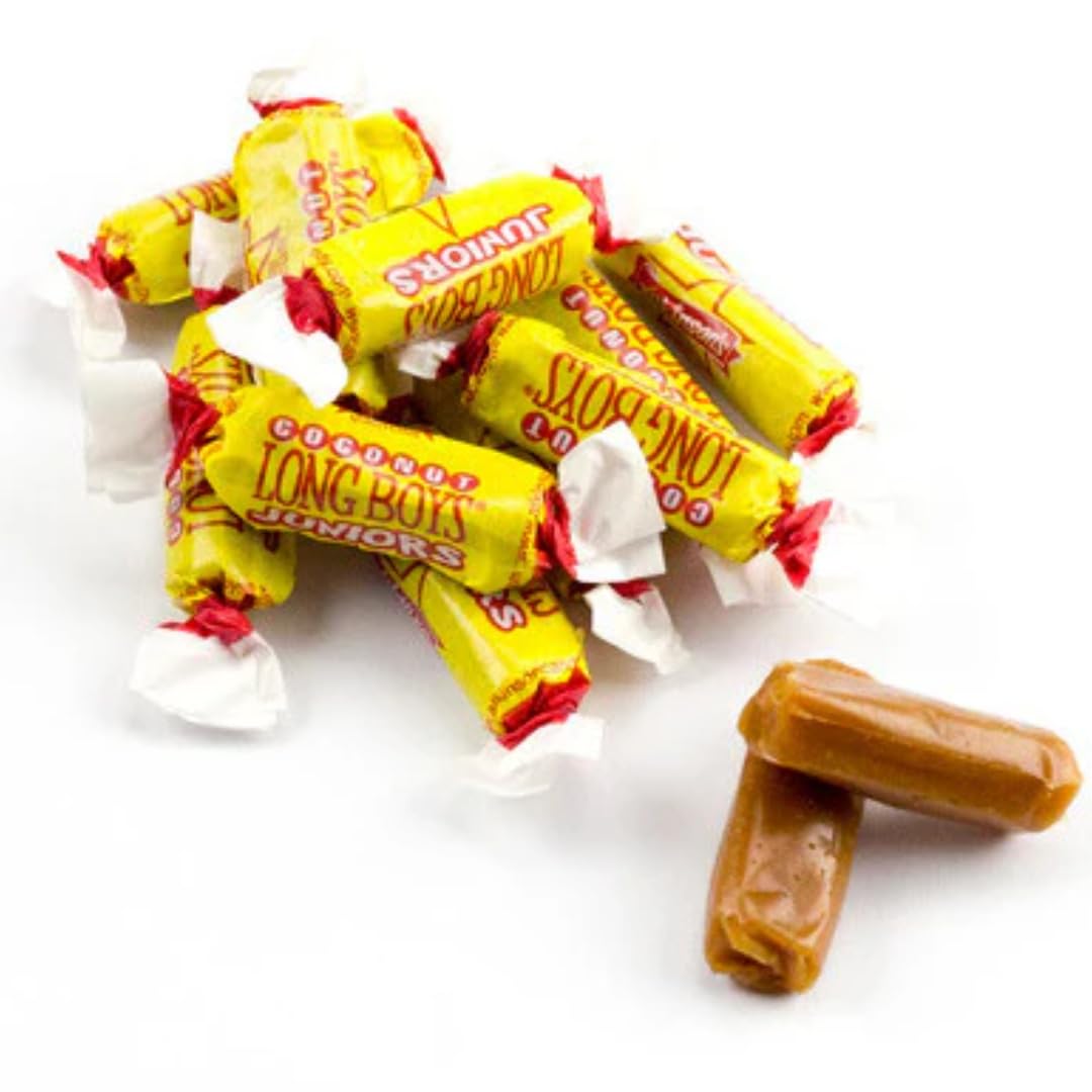 Atkinson's Coconut Long Boy Juniors Chewy Candy 5lb