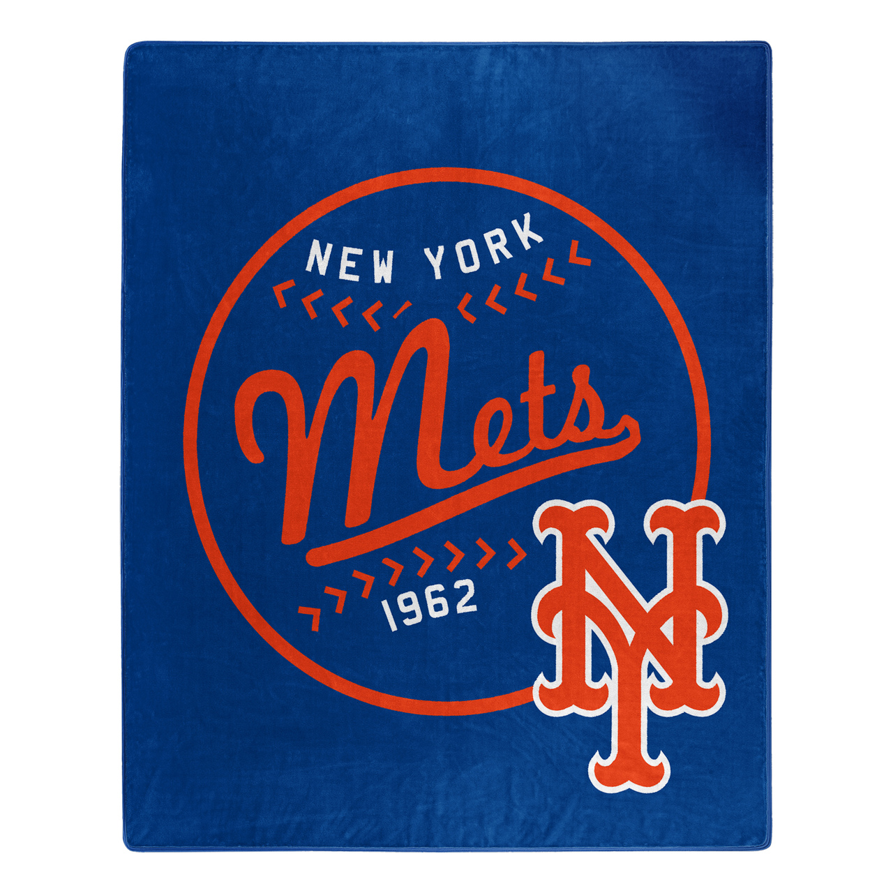 New York Mets Moonshot Design Raschel Blanket