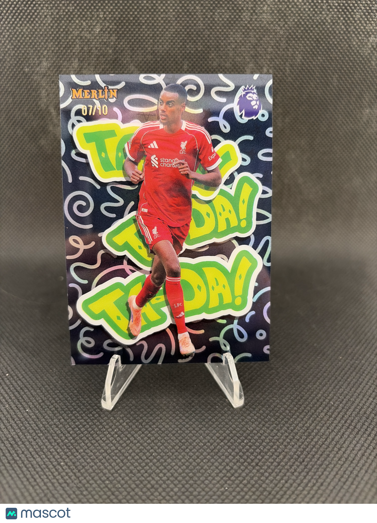 2026 Topps Merlin Premier League Alexander Isak Ta-Day Insert /10