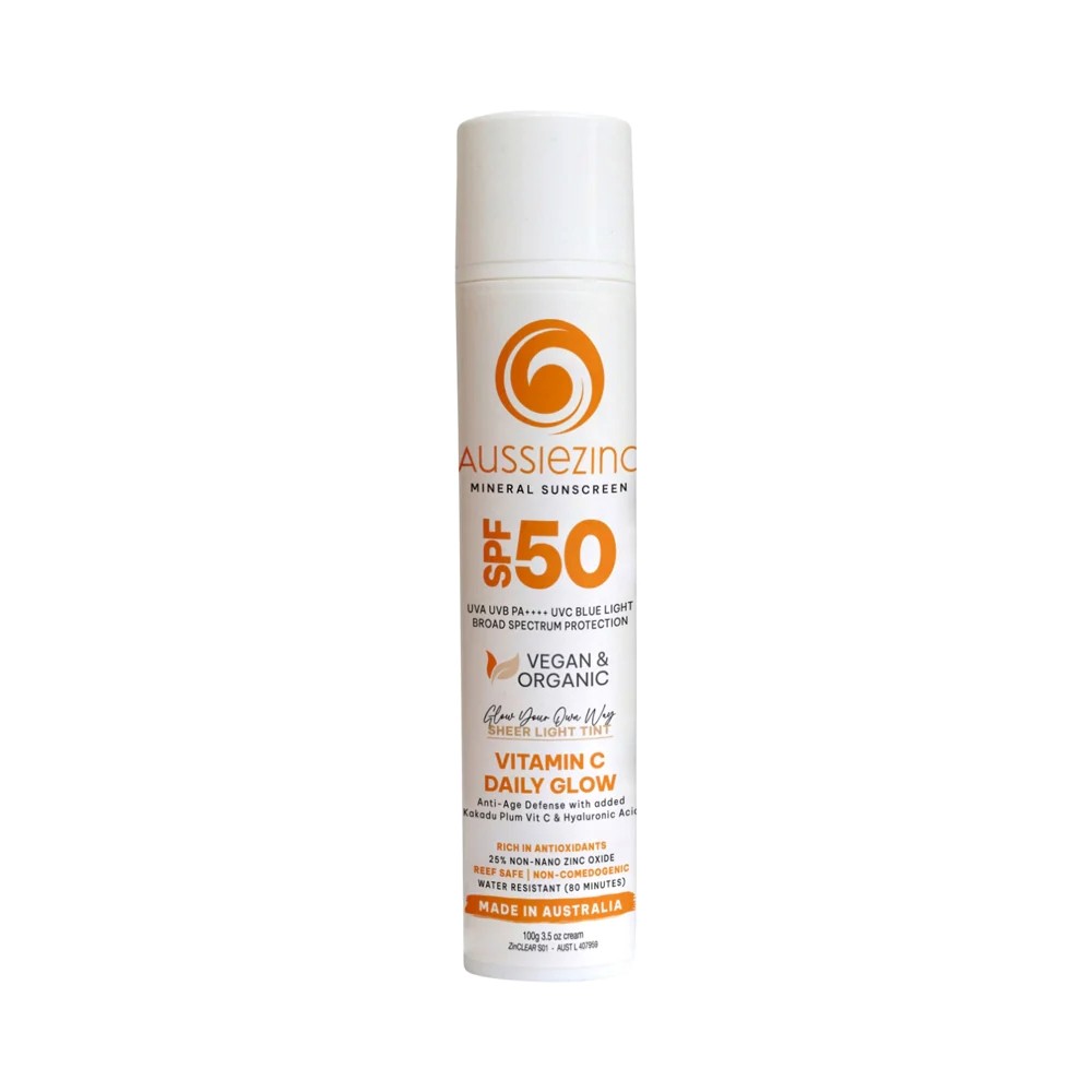 AUSSIE ZINC ANTI AGING VITAMIN C MINERAL SUNSCREEN
