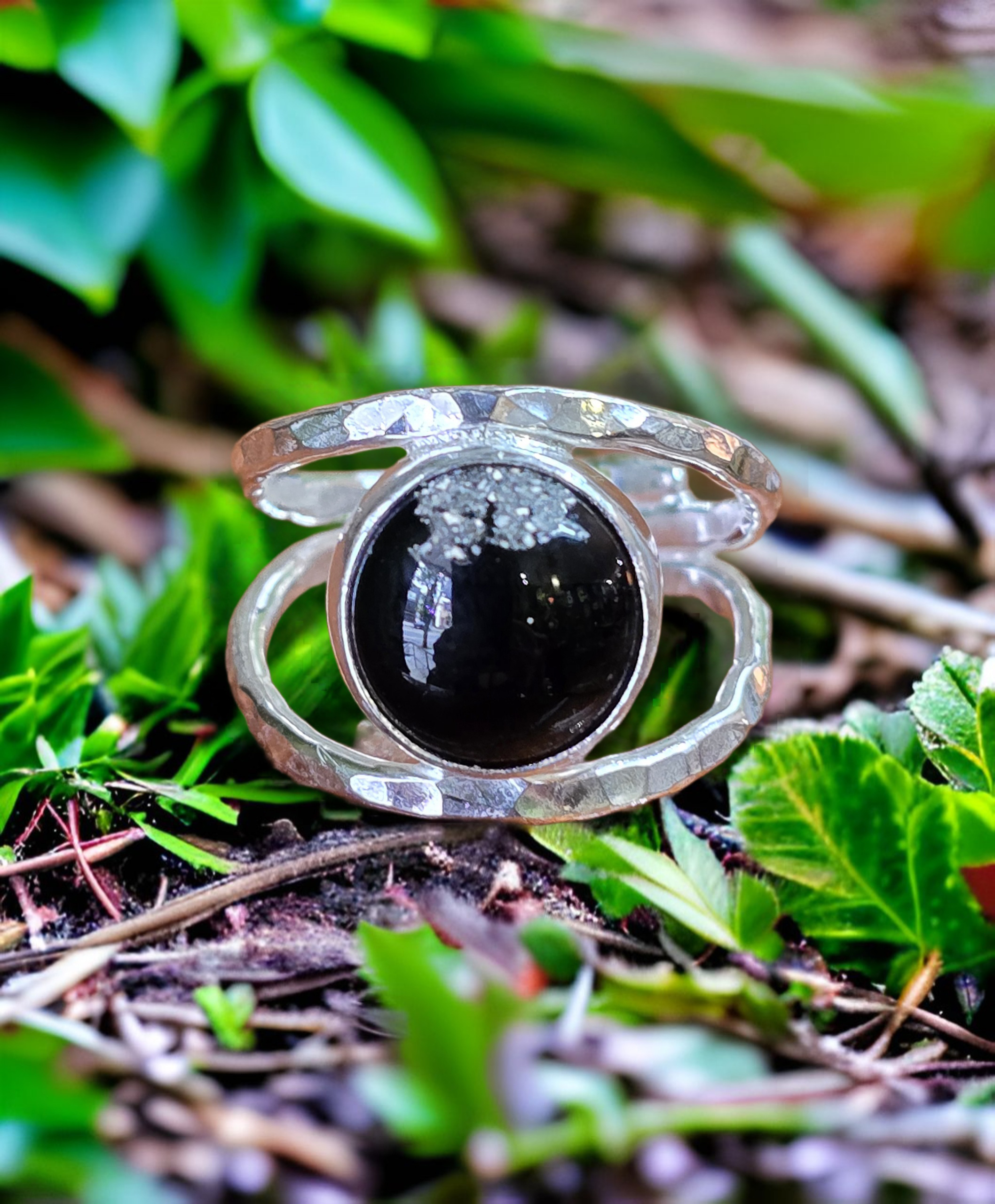 Cremation Double Wire Ring by Moss Creek Art