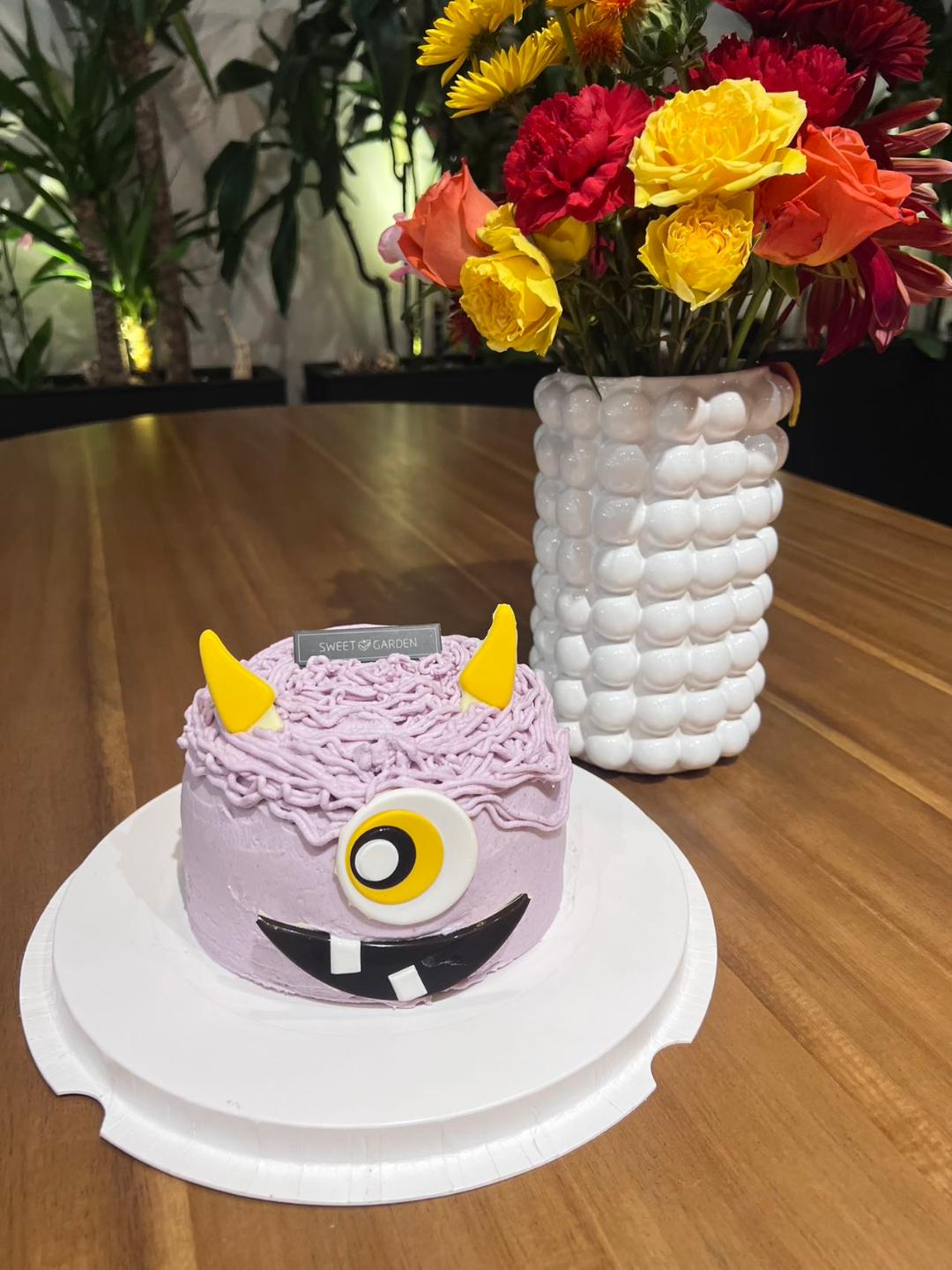 6" Ube Monster Cake