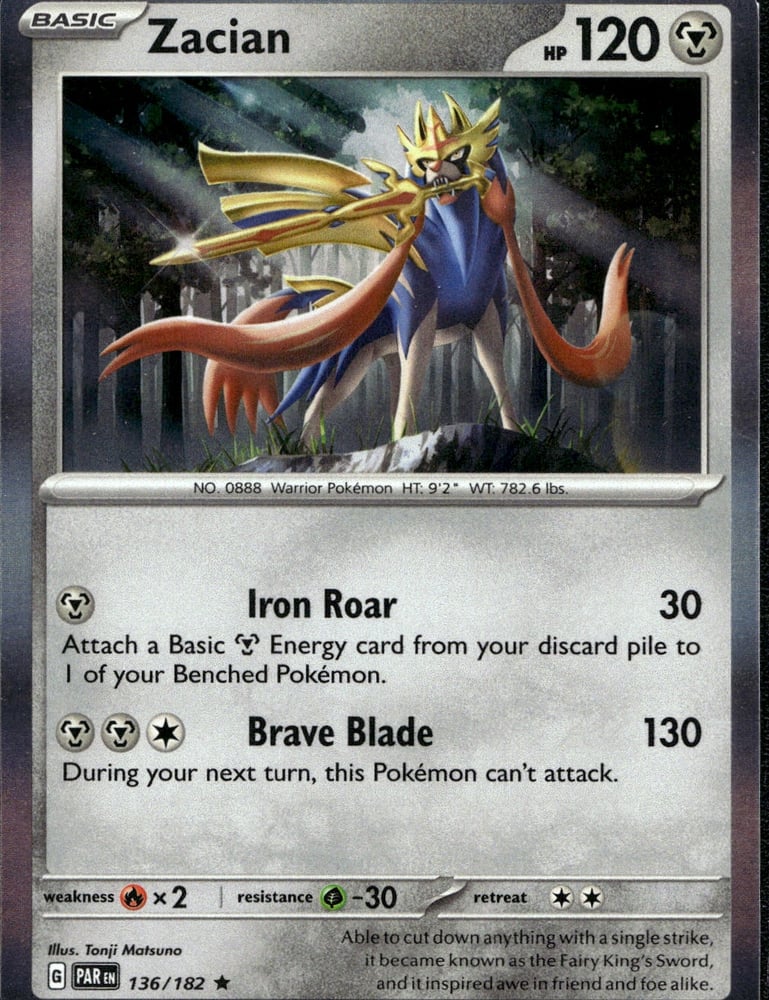 Zacian - SV04 136/182