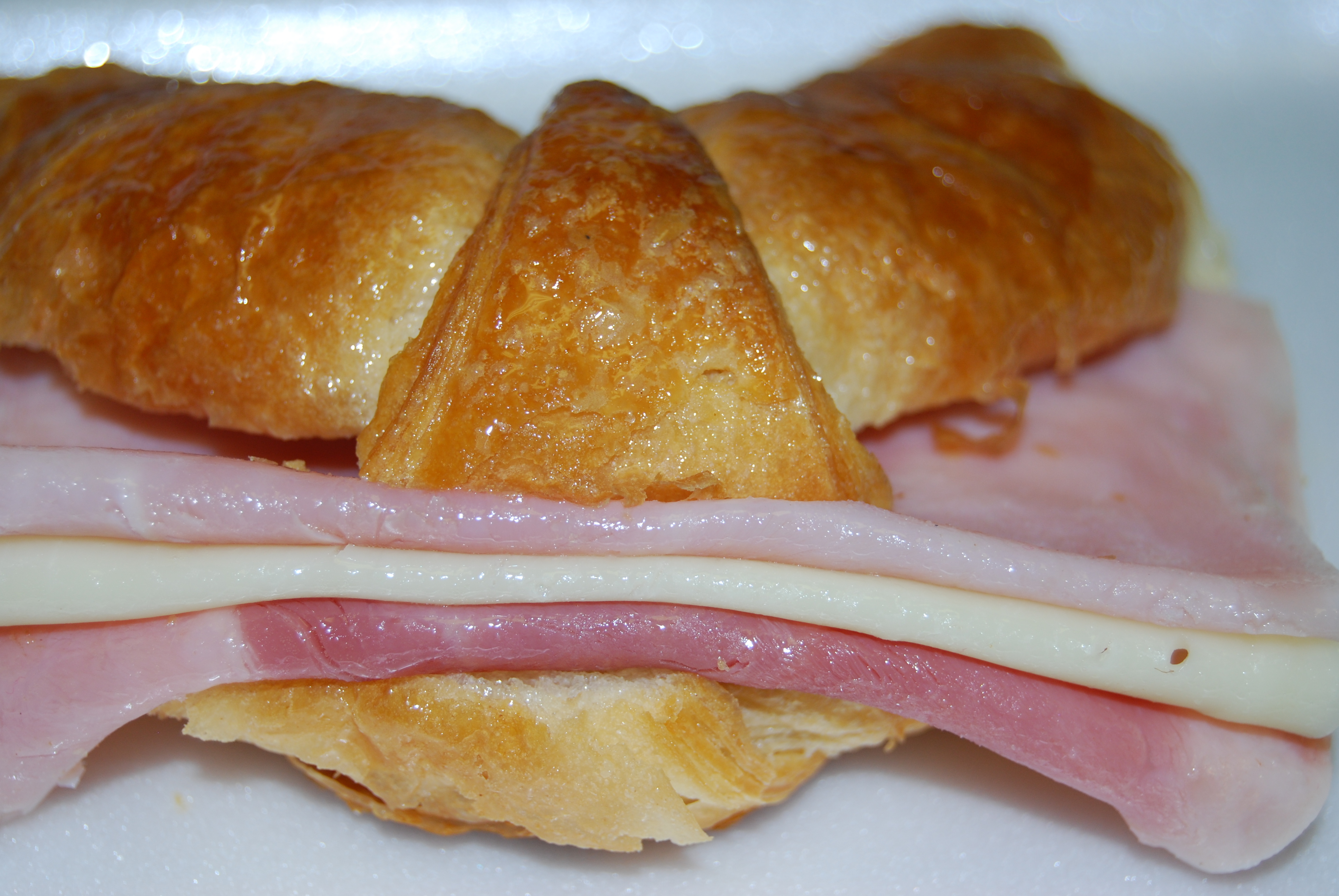 Mini Croissant Ham & Cheese