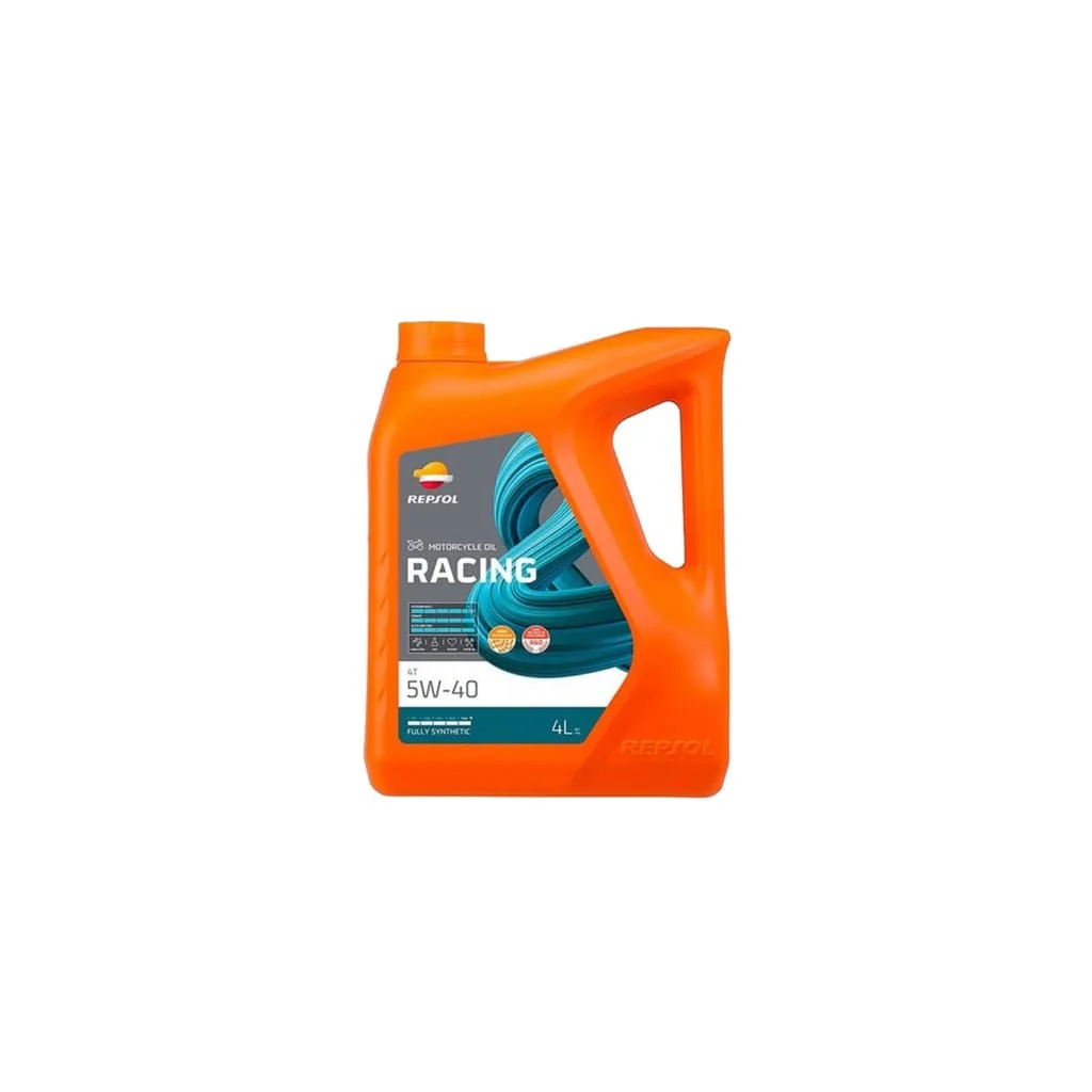 Repsol Racing Oil 5W-40 four-stroke motorcycle engine oil 4 litre — Anstis Motorsport
