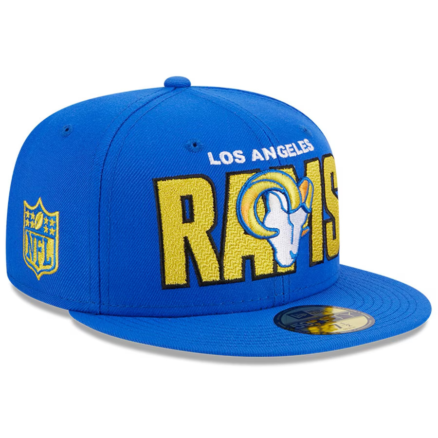 Los Angeles Rams New Era 2023 Draft Royal Blue Snapback Hat