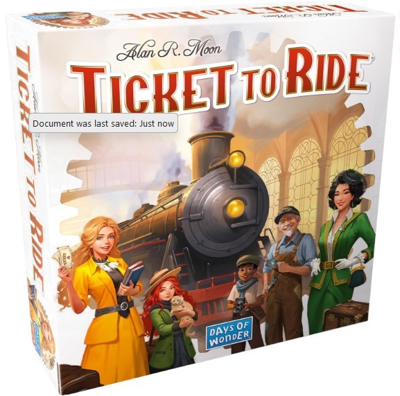 Ticket to Ride - Asmodee Board Game (2025 Refresh)