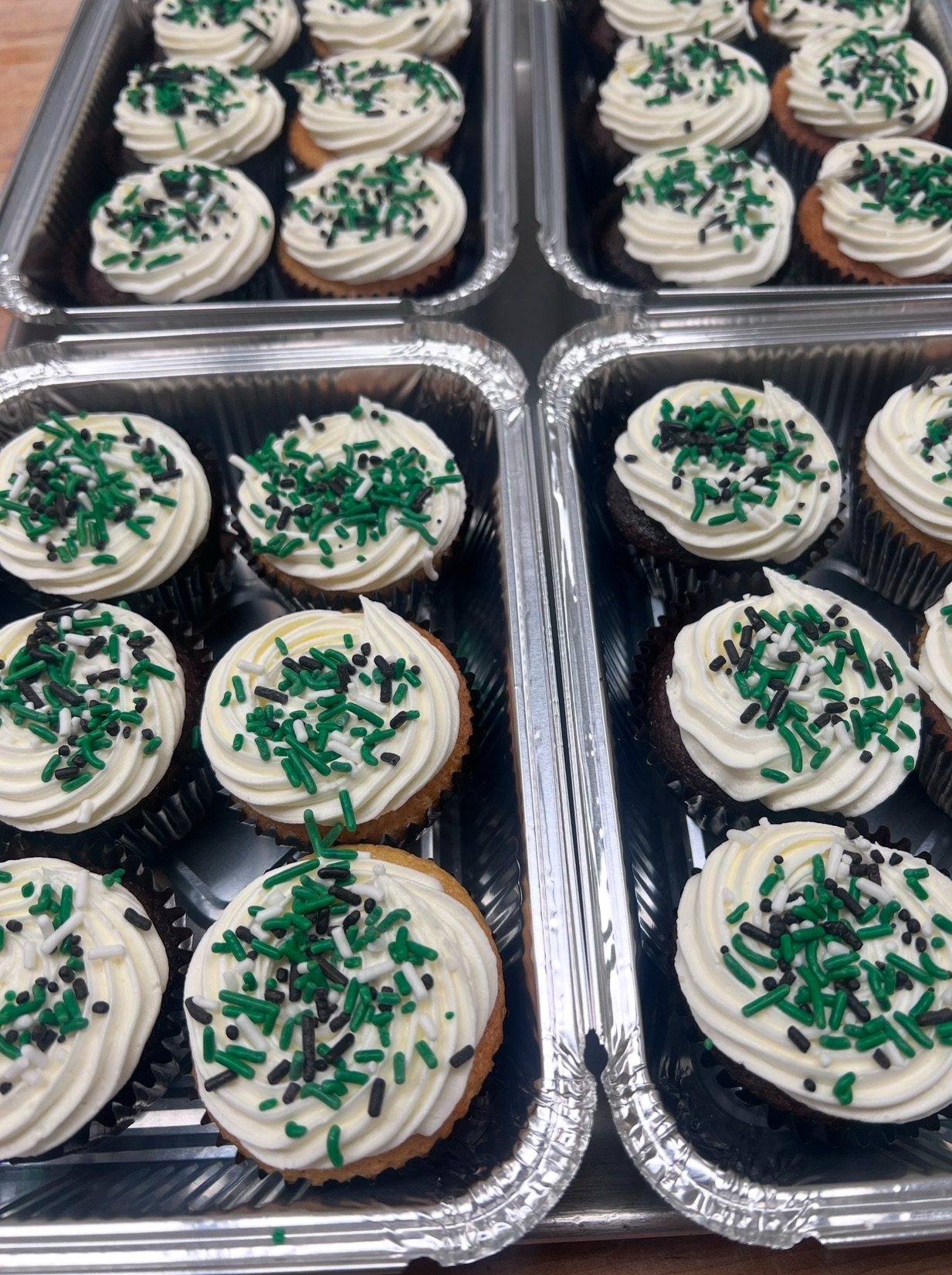 Eagles Cupcakes