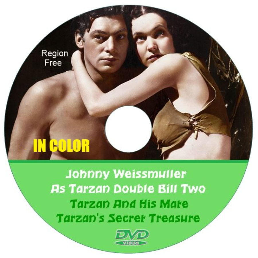 Tarzan Double Bill 2. In Color. DVD