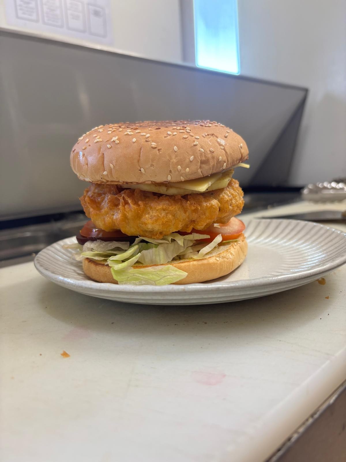 Southern Fried Chicken Burger