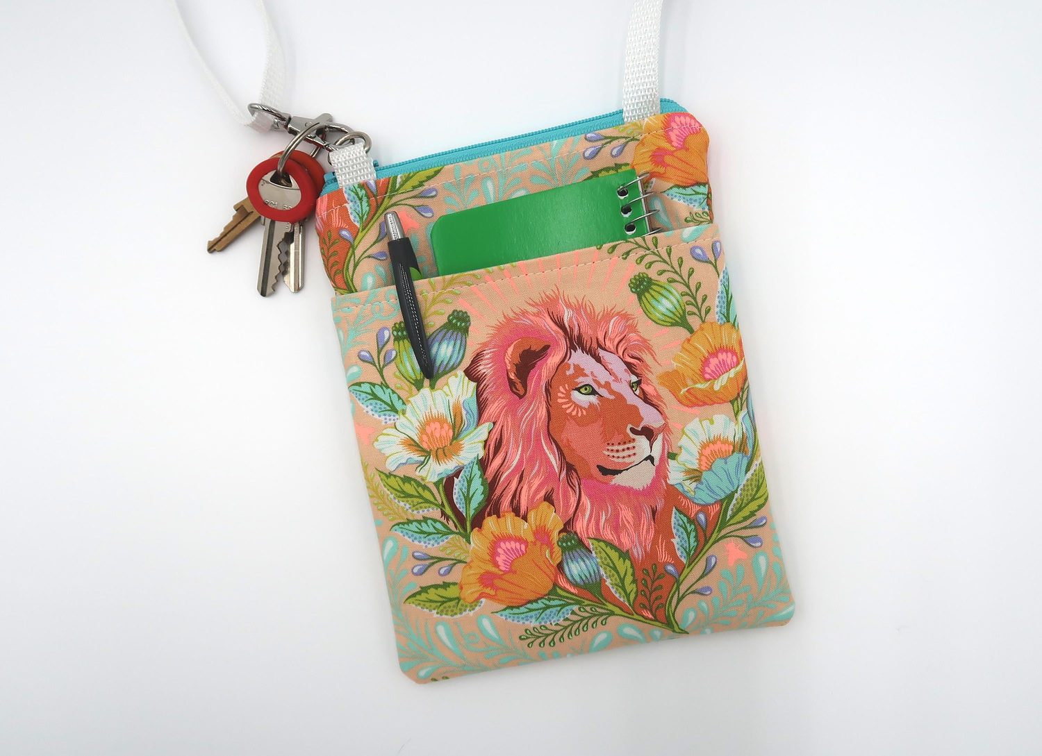 Small Crossbody Bag – Good Hair Day Lion, photo 3 of 7