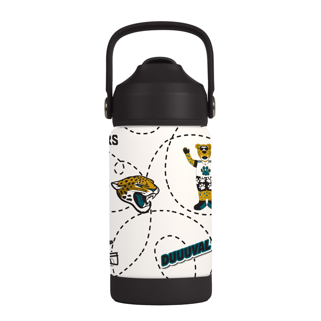 Jacksonville Jaguars Kids Stainless Steel Mascot Bottle 12oz