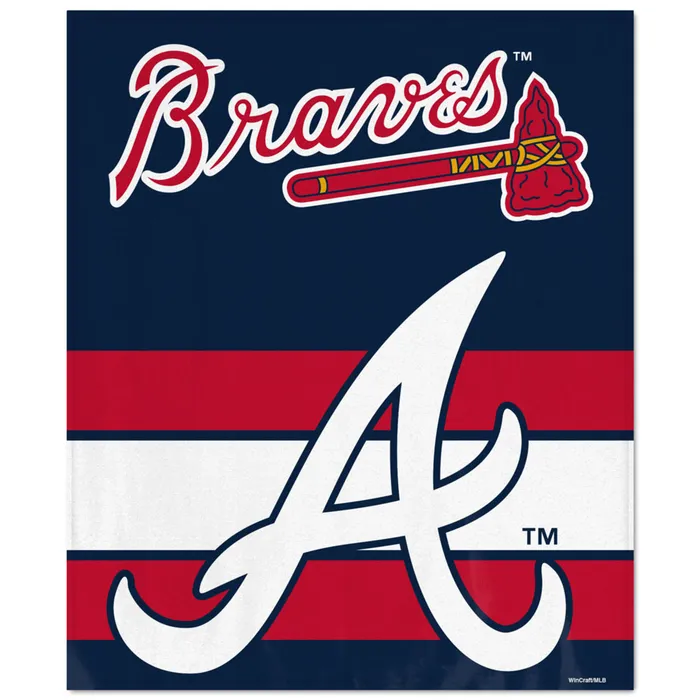 Atlanta Braves Blanket Ultra Soft Blanket 50x60"