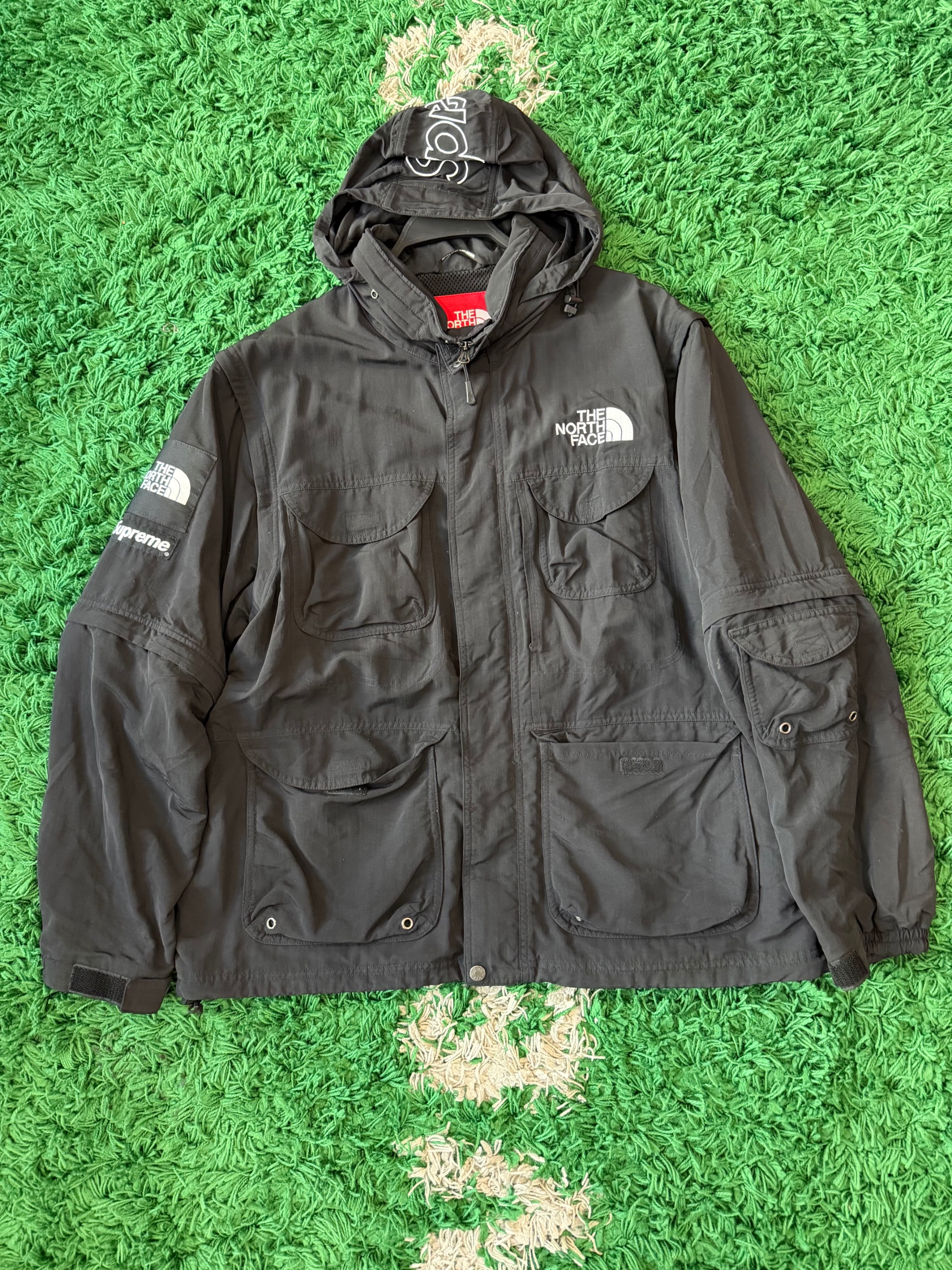 Supreme The North Face Trekking Convertible Jacket Black ( USED )