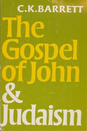 Cover of The Gospel of John and Judaism (Franz Delitzsch lectures)