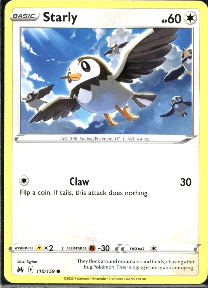 Starly - SWSH12.5 110/159