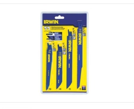Irwin Industrial Tool 11Pc Reciprocating Blade Set - All