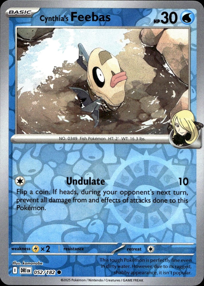 Cynthia's Feebas - SV10 52/182
