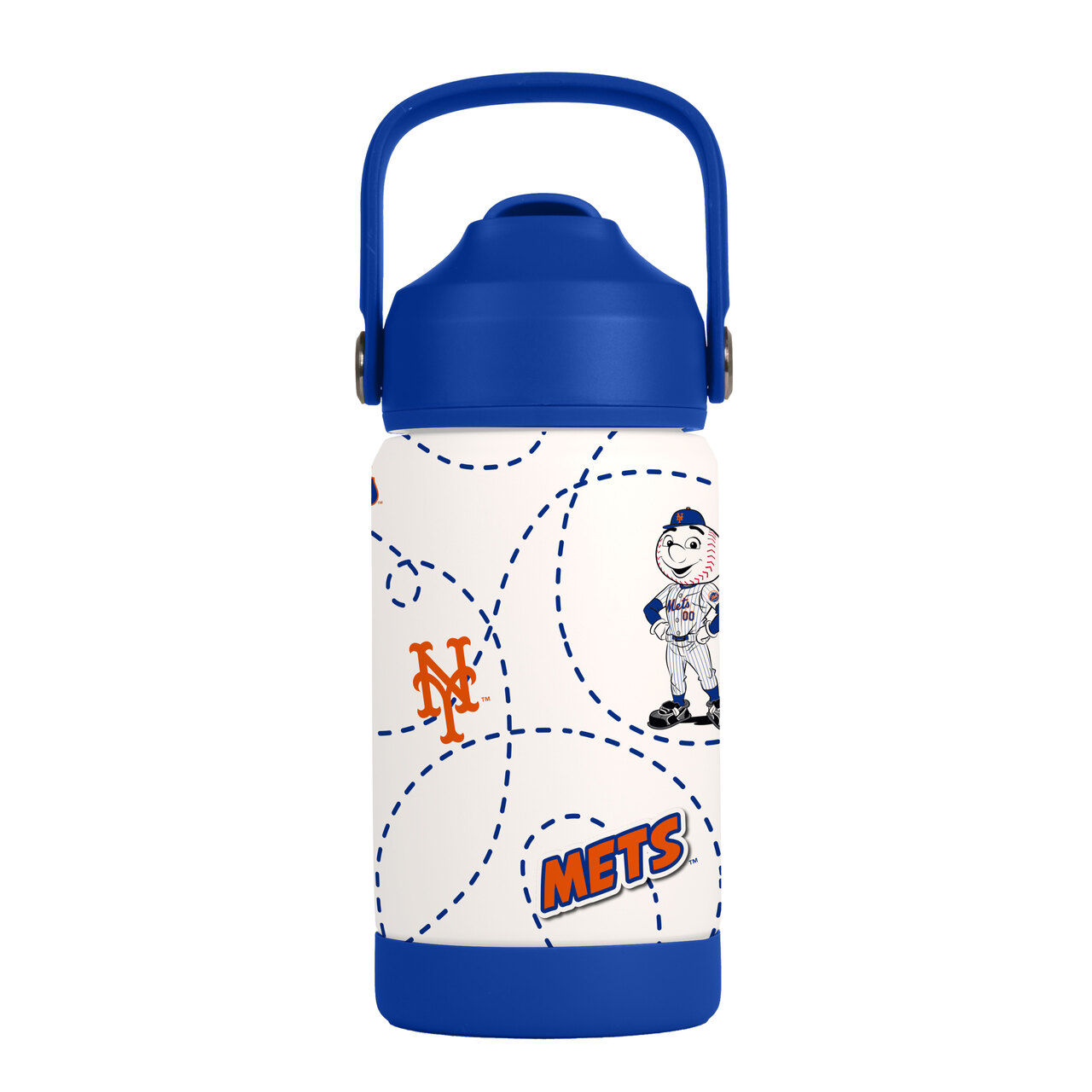 New York Mets Kids Stainless Steel Mascot Bottle 12oz
