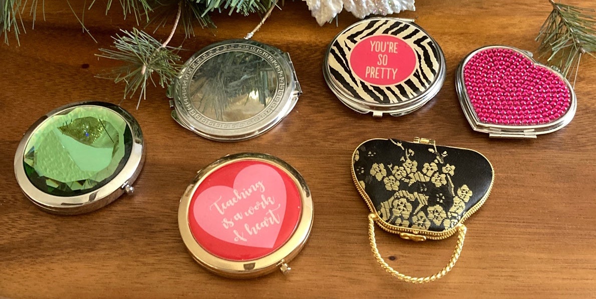 Lot 6 Compact Mirrors