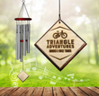 Custom Business Ad Chimes - Promote your business on a chime personalized wind chime