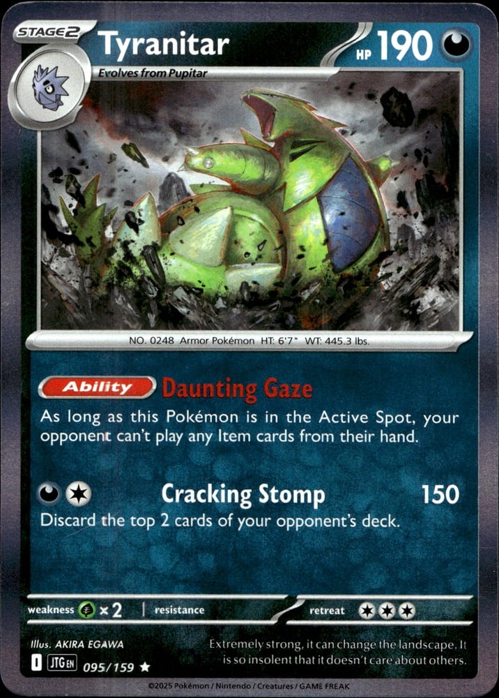 Tyranitar - SV09 95/159