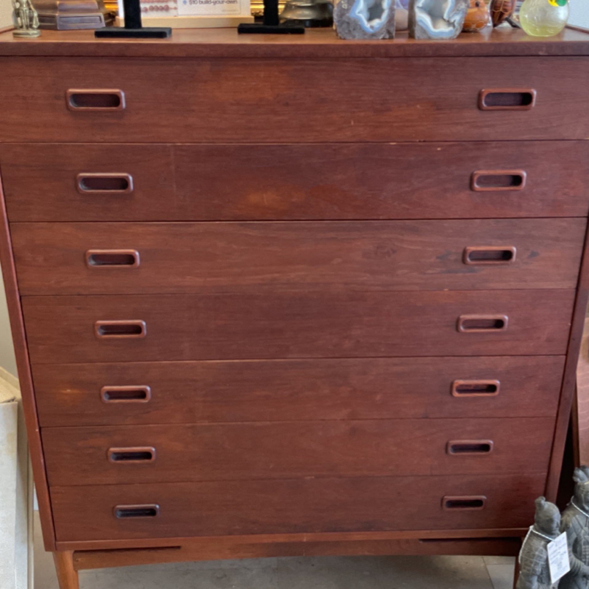 7 Drawer Wood Dresser