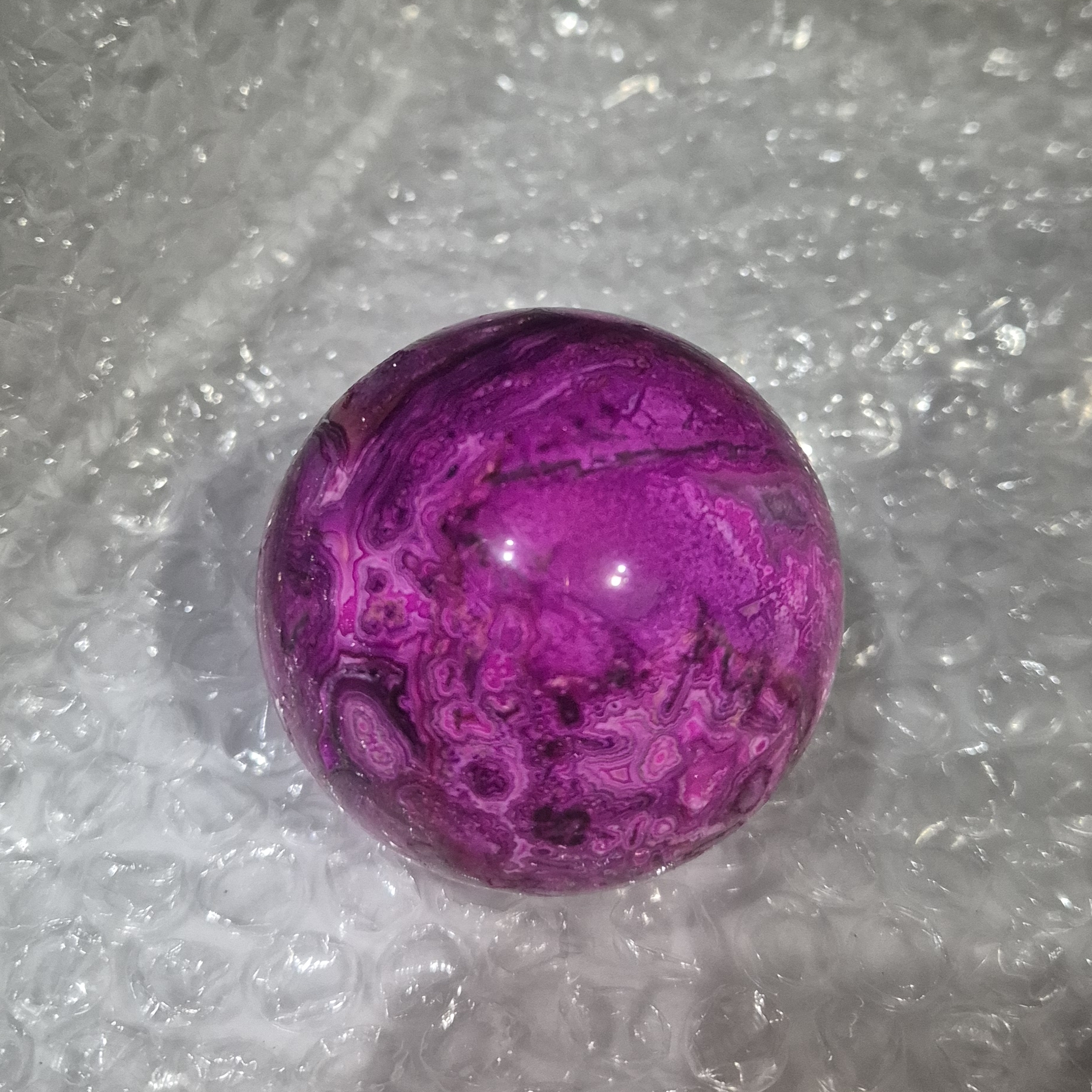 UV Dyed Mexican Agate