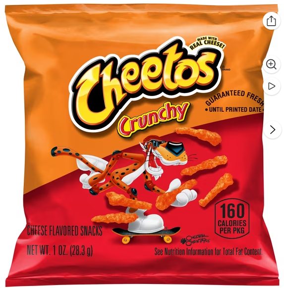 Cheetos Chips - Crunchy (1 oz)