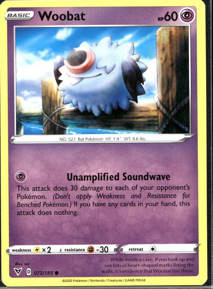 Woobat - SWSH4 73/185
