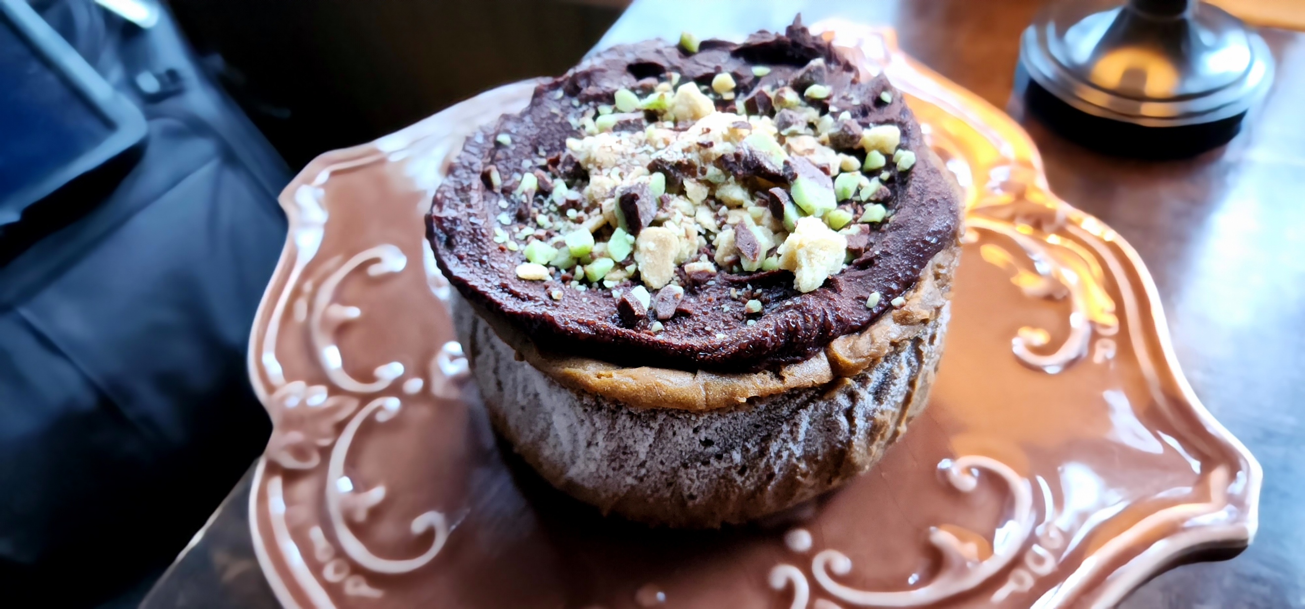 Matcha Green Tea Java Mint Cheesecake