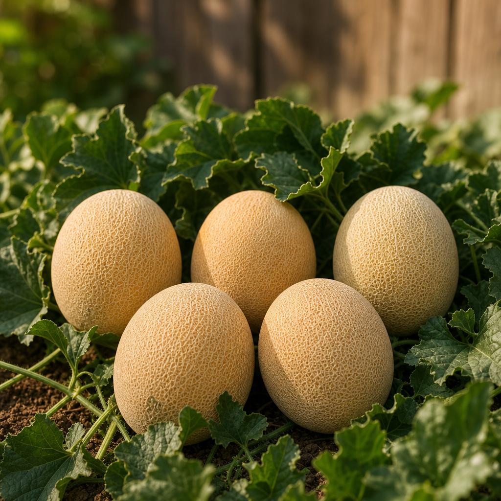 Ananas Pineapple Melon - 2x Mini Plug Plants - Sweet Tasty Melon