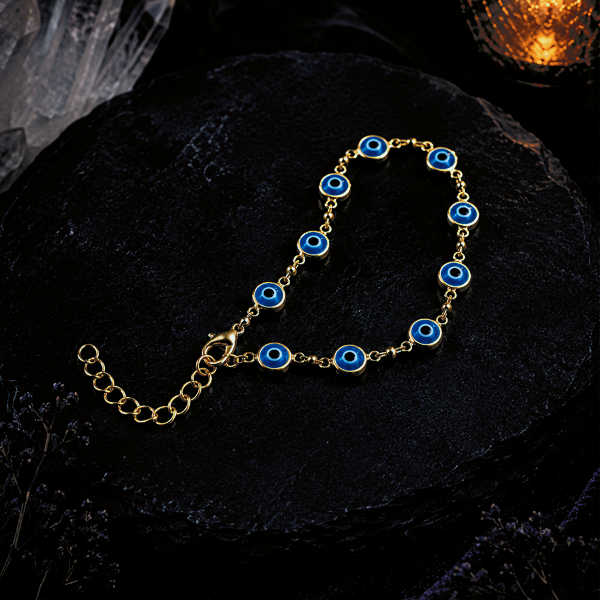 Watchful Eye Gold Bracelet