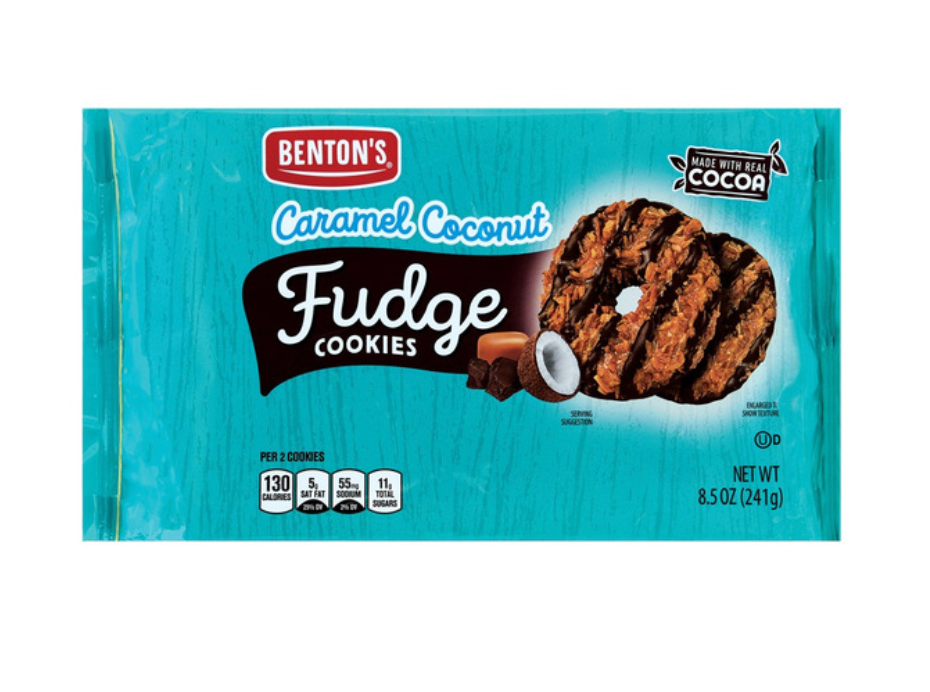 Benton's Caramel Coconut Fudge Cookies 18 cookies