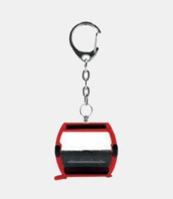 Red Gondola Keychain